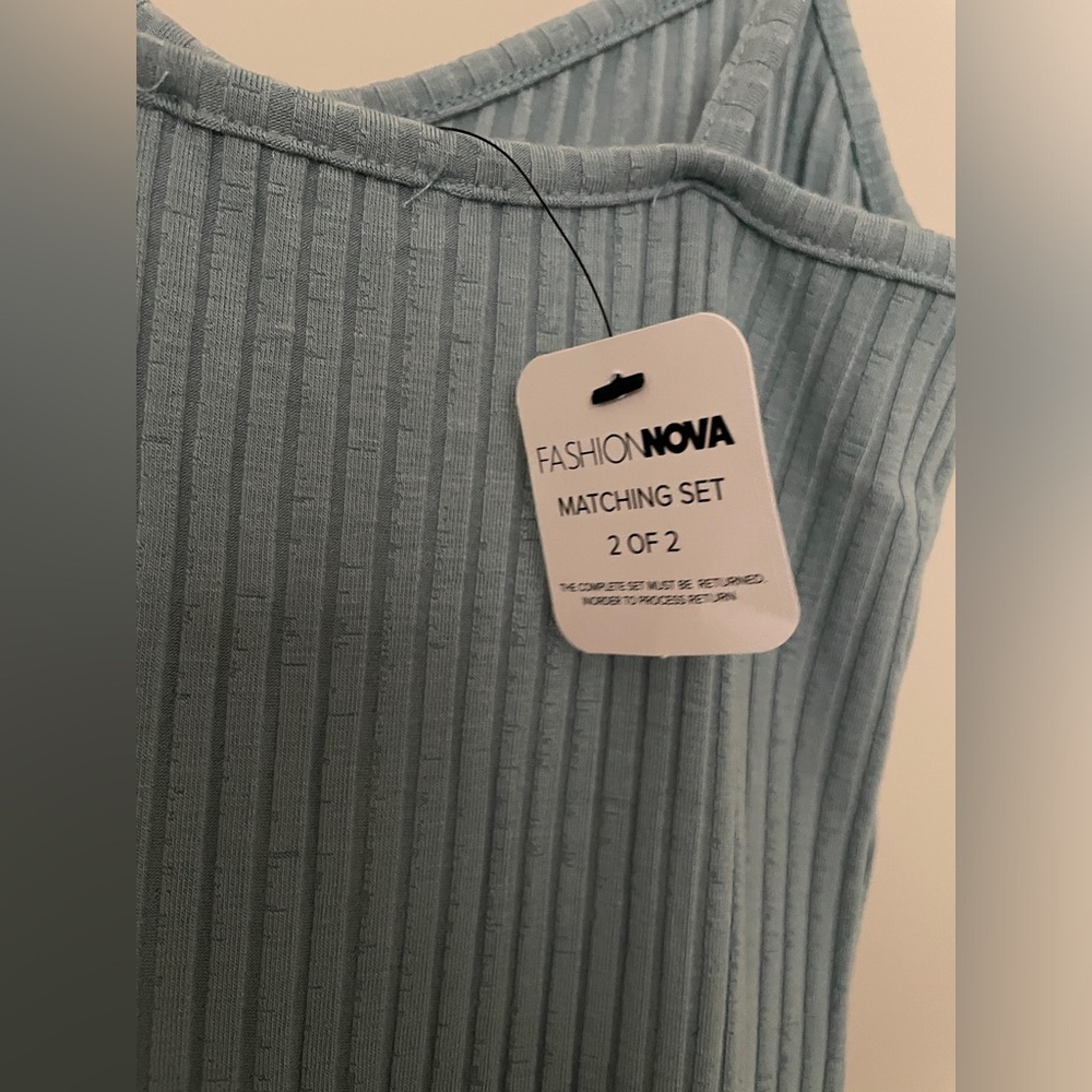 COPY - NWT FASHION NOVA Hayden Ribbed Midi Dress Set - Medium - Picture 5 of 16